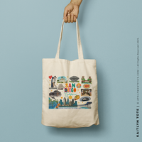 KAITLYN | San Diego California Souvenir Tote thumbnail