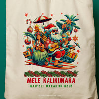 KALI | Christmas Canvas Tote thumbnail