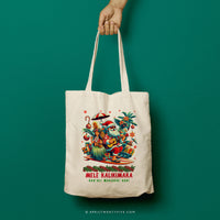 KALI | Christmas Canvas Tote thumbnail