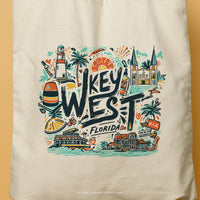 KIA | Key West Florida Canvas Tote thumbnail