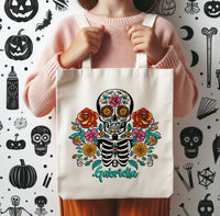 GABRIELLA | Dia Delos Muertos Canvas Tote thumbnail