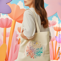LAURICE | Hello Spring Tote (Personalized) thumbnail
