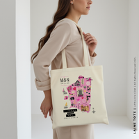 LAINE | Carmel by the Sea, California Map Tote thumbnail