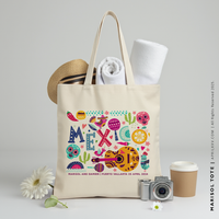 MARISOL | Mexican Travel Icons Tote thumbnail