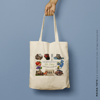 MOIRA | Morristown New Jersey Souvenir Tote (Personalized) thumbnail