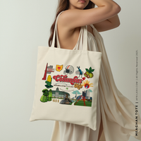 MEAGHAN | Columbus, Ohio Canvas Tote thumbnail