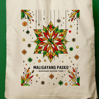 MINA | Christmas Canvas Tote thumbnail