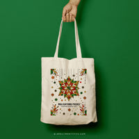 MINA | Christmas Canvas Tote thumbnail