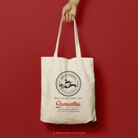 NORTHPOLE EXPRESS | Christmas Santa Express North Pole Canvas Tote thumbnail