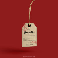 NORTHPOLE EXPRESS | Christmas Santa Express North Pole Canvas Tote thumbnail