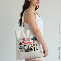 SEANNA | Seattle, Washington Travel Icons Tote thumbnail