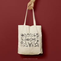 SANTA | Christmas Canvas Tote thumbnail