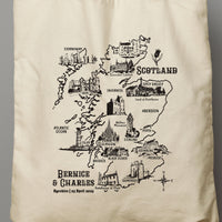 SCOTT | Scotland Map Tote thumbnail