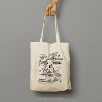 SCOTT | Scotland Map Tote thumbnail