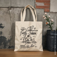 SCOTT | Scotland Map Tote thumbnail
