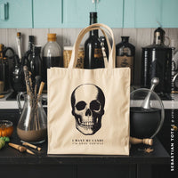 SEBASTIAN | Halloween Canvas Tote thumbnail