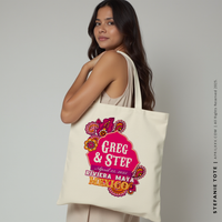 STEFANIE | Riviera Maya, Mexico Canvas Tote thumbnail