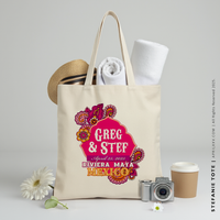 STEFANIE | Riviera Maya, Mexico Canvas Tote thumbnail