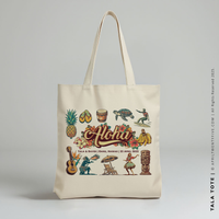 TALA | Hola Hawaiian Canvas Tote thumbnail