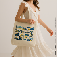 TEDDY | Milwaukee Wisconsin Souvenir Tote thumbnail