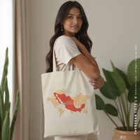 THERESA | Mexico Map Tote thumbnail