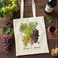 TIANA | Grape Vineyard and Wine Country Tote thumbnail