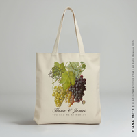 TIANA | Grape Vineyard and Wine Country Tote thumbnail
