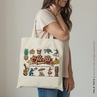 TALA | Hola Hawaiian Canvas Tote thumbnail