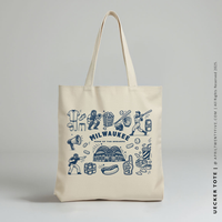 UECKER | Milwaukee Wisconsin Souvenir Tote thumbnail