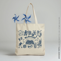 UECKER | Milwaukee Wisconsin Souvenir Tote thumbnail