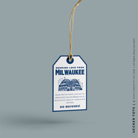 UECKER | Milwaukee Wisconsin Souvenir Tote thumbnail