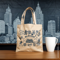 UECKER | Milwaukee Wisconsin Souvenir Tote thumbnail