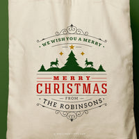 ROBIN | Family Christmas Tote thumbnail