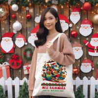 KALI | Christmas Canvas Tote thumbnail