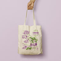 DIVYA | Sonoma, California Map Tote thumbnail