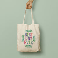 EVE | Best Day Ever Canvas Tote thumbnail