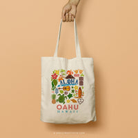 JENNA | Hawaii Canvas Tote thumbnail