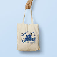 JEAN | Martha's Vineyard, Cape Cod Canvas Tote thumbnail