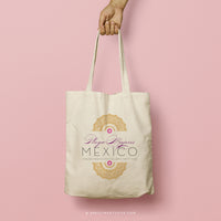 KATHLEEN | Playa Mujeres, Mexico Arabesque Canvas Tote thumbnail