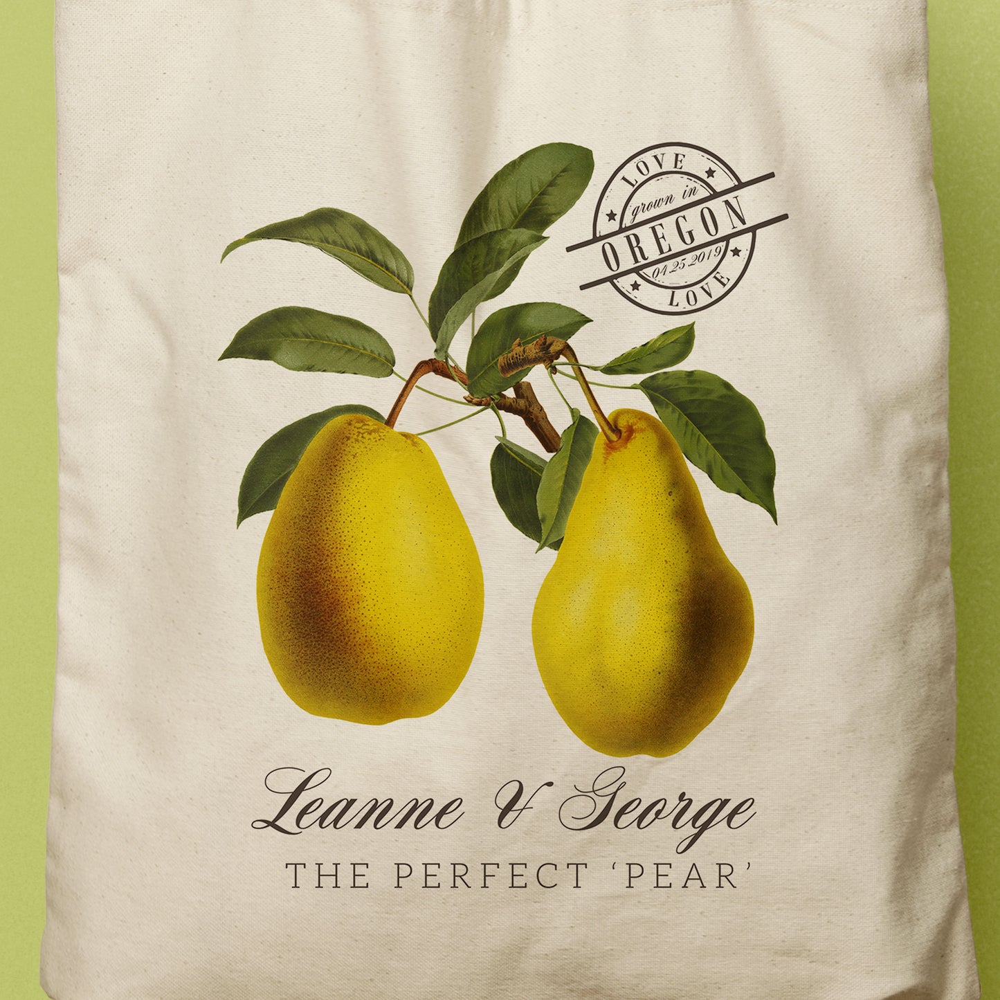 LEANNE | Perfect Pear Tote