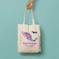 LINDA | Mexican Map Tote thumbnail