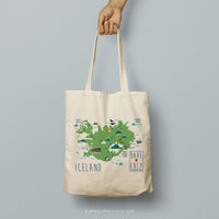 LUCY | Iceland Map Tote thumbnail