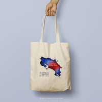 NATALIA | Costa Rica Map Tote thumbnail