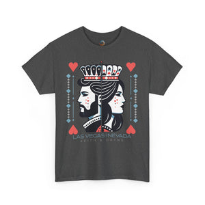 KING | Las Vegas King & Queen Couples Graphic T-shirt