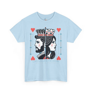 KING | Las Vegas King & Queen Couples Graphic T-shirt