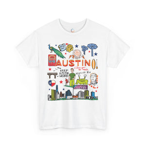 AUSTIN | Keep Austin Weird Men's Graphic T-shirt