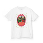 Load image into Gallery viewer, Kids’ “Ask Me to Say It in Italian!” White T-Shirt
