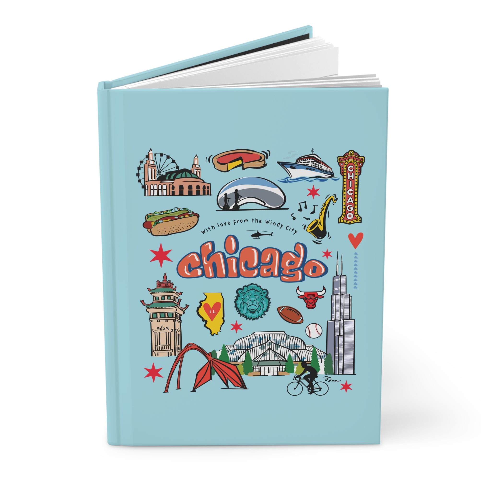 CHICHI | Chicago-Themed Hardcover Journal