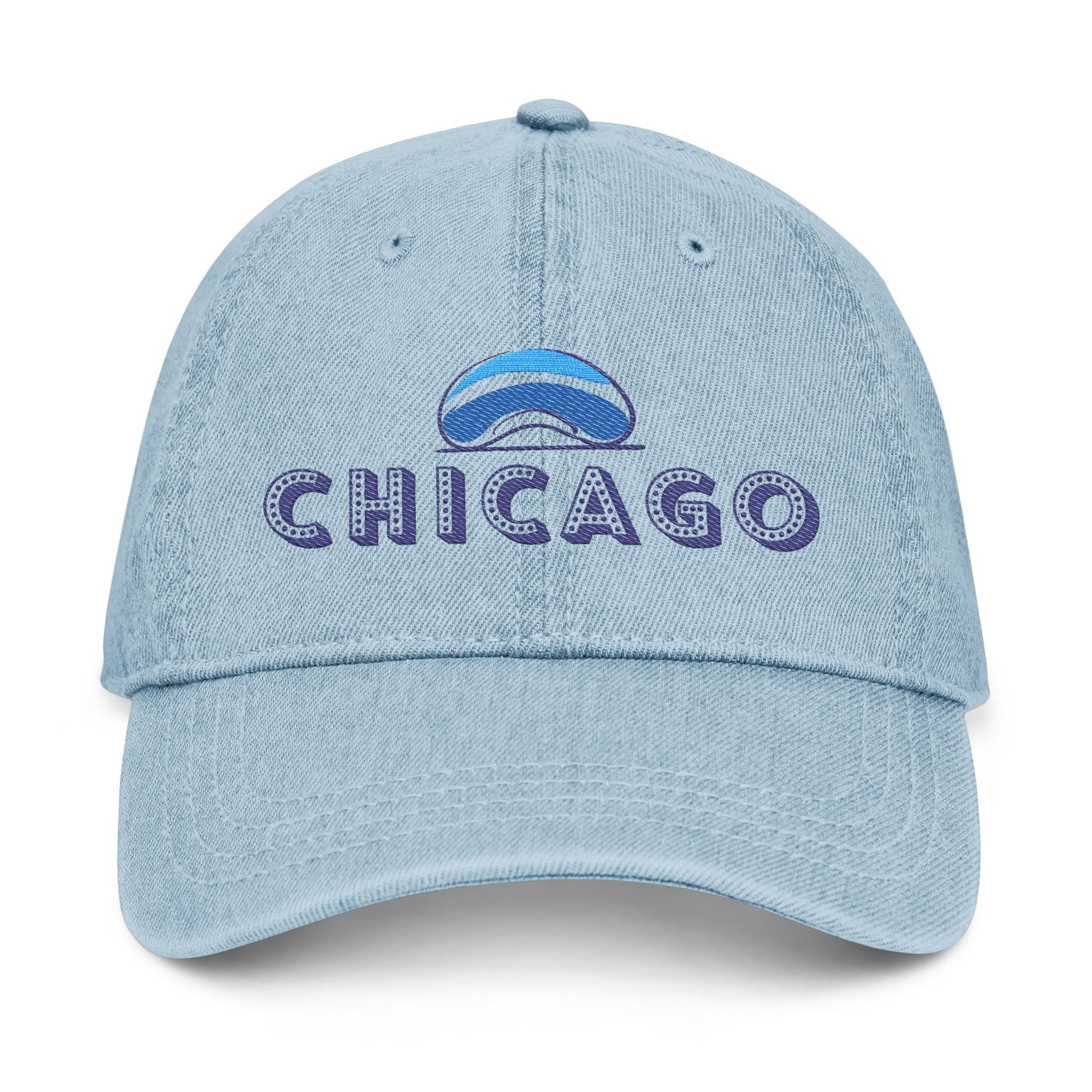 CHICHI | Chicago Embroidered Denim Hat