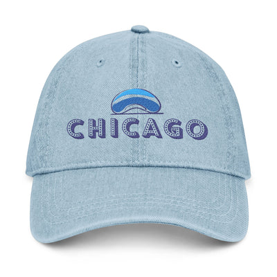 CHICHI | Chicago Embroidered Denim Hat